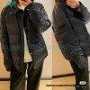 Dior - 20FW Full Print Dark Print Presbyte Lapel Down Jacket
