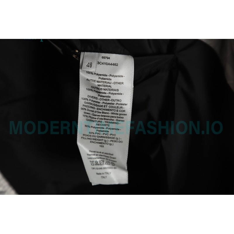 Dior - 20FW Full Print Dark Print Presbyte Down Vest