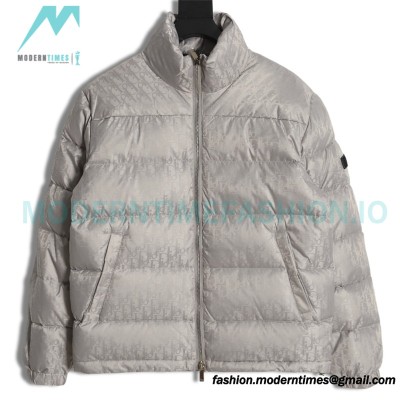 Dior - 20FW Full Print Dark Print Presbyte Down Jacket