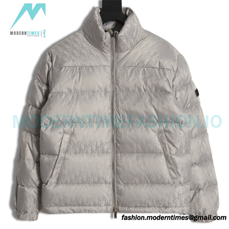 Dior - 20FW Full Print Dark Print Presbyte Down Jacket