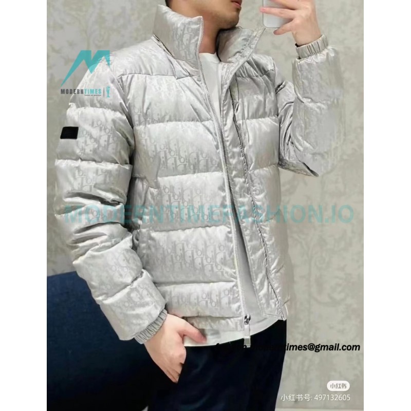 Dior - 20FW Full Print Dark Print Presbyte Down Jacket