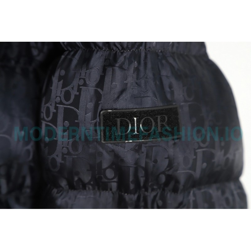 Dior - 20FW Full Print Dark Print Presbyte Down Jacket
