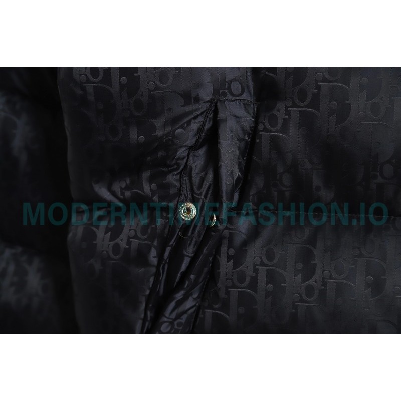 Dior - 20FW Full Print Dark Print Presbyte Down Jacket