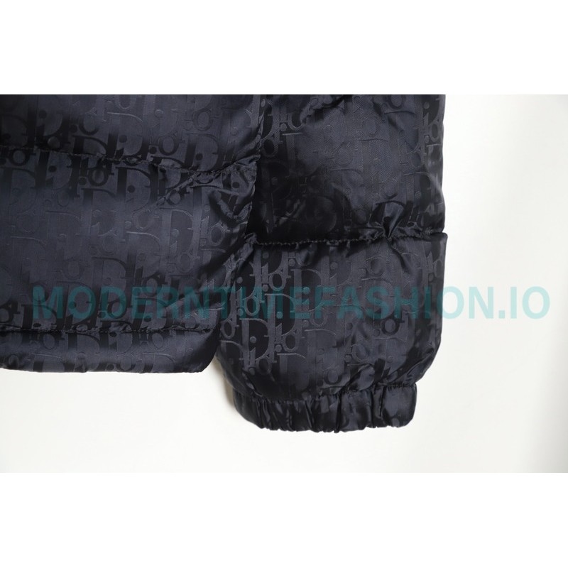 Dior - 20FW Full Print Dark Print Presbyte Down Jacket