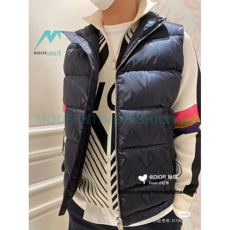 Dior - 20FW Diamond Vest Covered With Dark Print