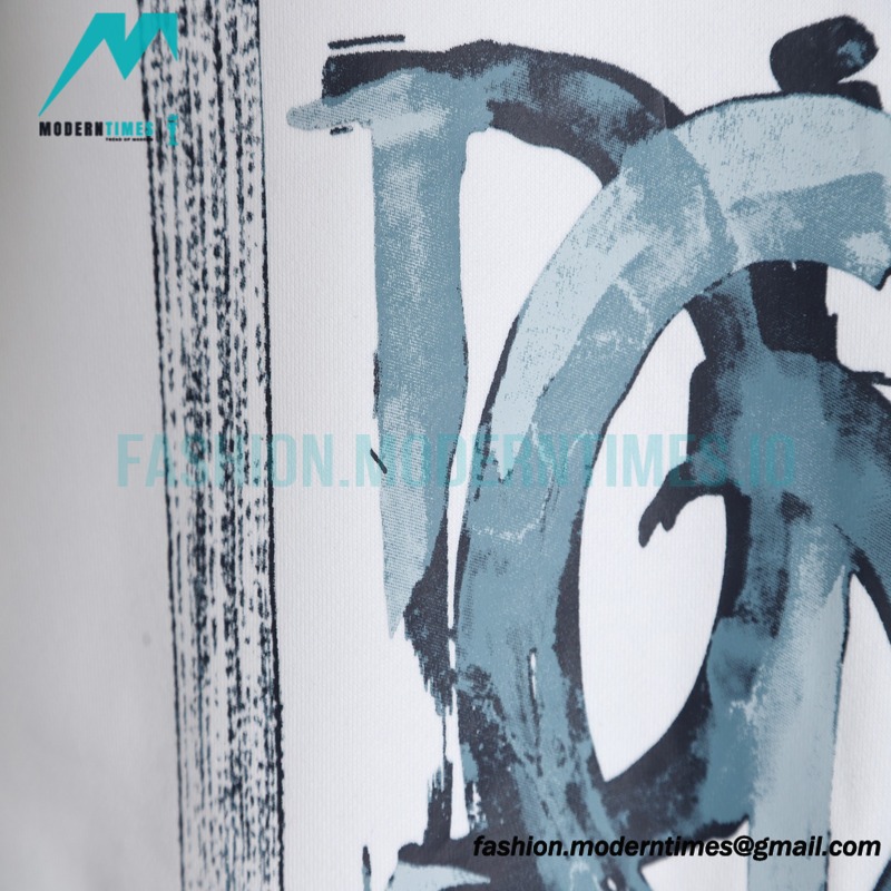Dior - 23ss Ink Painting Cotton Round Neck Hoodie