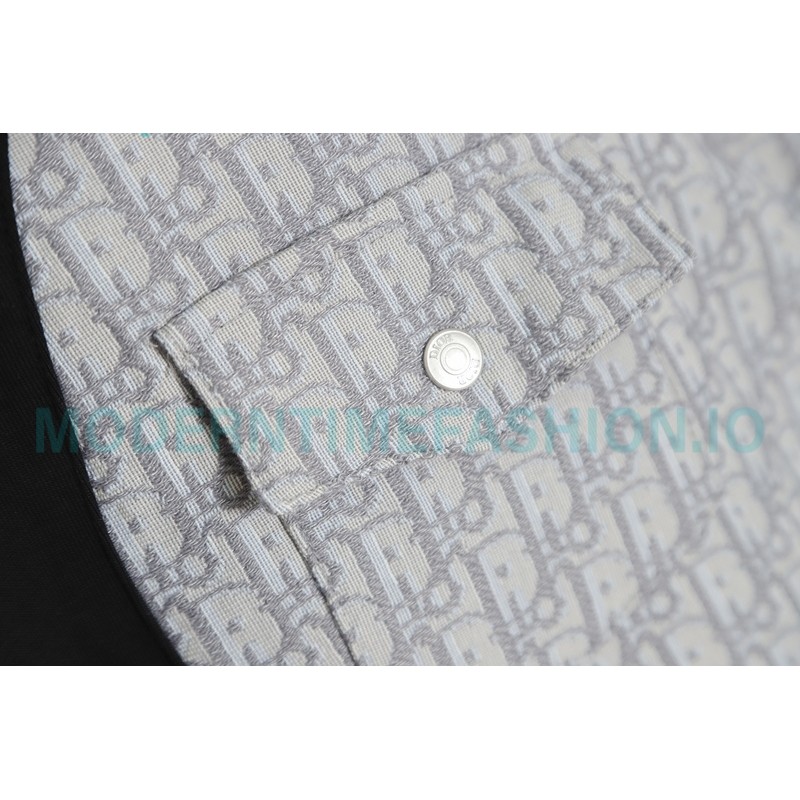 Dior - CD Embroidered Patchwork Crew-neck Hoodie