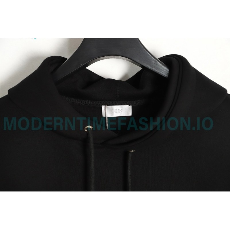 Dior - 23FW CD Floral Embroidery Air Cotton Hoodie