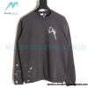 Dior - Splash Ink Embroidery Logo Round Neck Hoodie