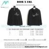 Dior - Erl Embroidered Floral Letter Cotton Hoodie