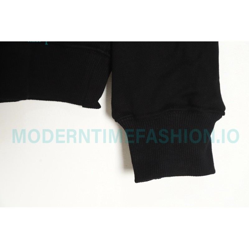 Dior - CD Floral Letter Logo Three-dimensional Embroidery Round Neck Hoodie