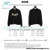 Dior - CD Floral Letter Logo Three-dimensional Embroidery Round Neck Hoodie
