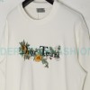 Dior - CD Floral Letter Logo Three-dimensional Embroidery Round Neck Hoodie