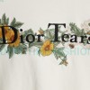 Dior - CD Floral Letter Logo Three-dimensional Embroidery Round Neck Hoodie