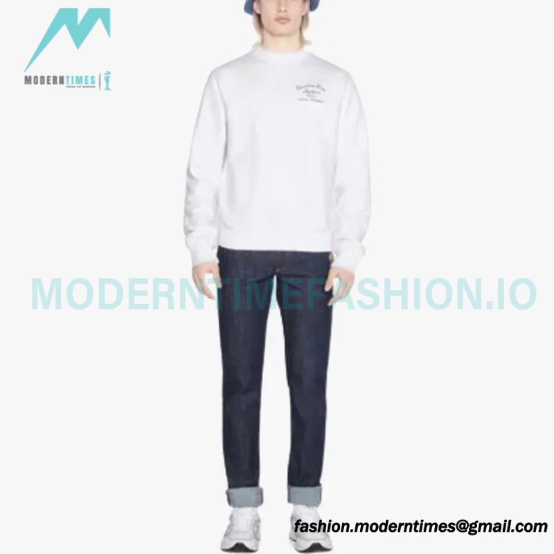 Dior - Back Embroidered Crewneck Hoodie 