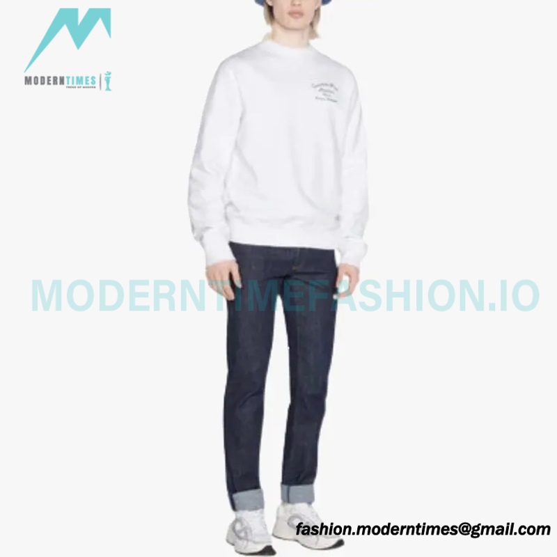 Dior - Back Embroidered Crewneck Hoodie 