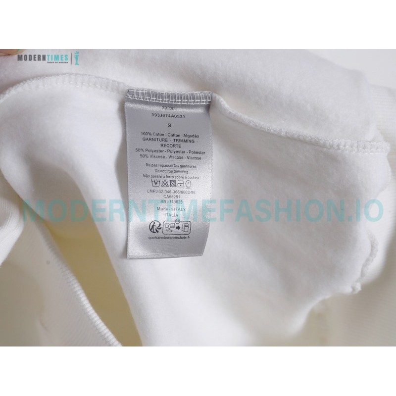 Dior - Small Chapter Round Neck Hoodie