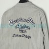 Dior - Vertical Strip Front And Back Embroidered Baseball Jacket 