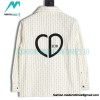 Dior - 22FW Striped Jacket Covered With Hearts