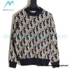 Dior - 22 New Full Print Jacquard Crewneck Sweater