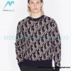 Dior - 22 New Full Print Jacquard Crewneck Sweater
