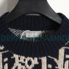 Dior - 22 New Full Print Jacquard Crewneck Sweater