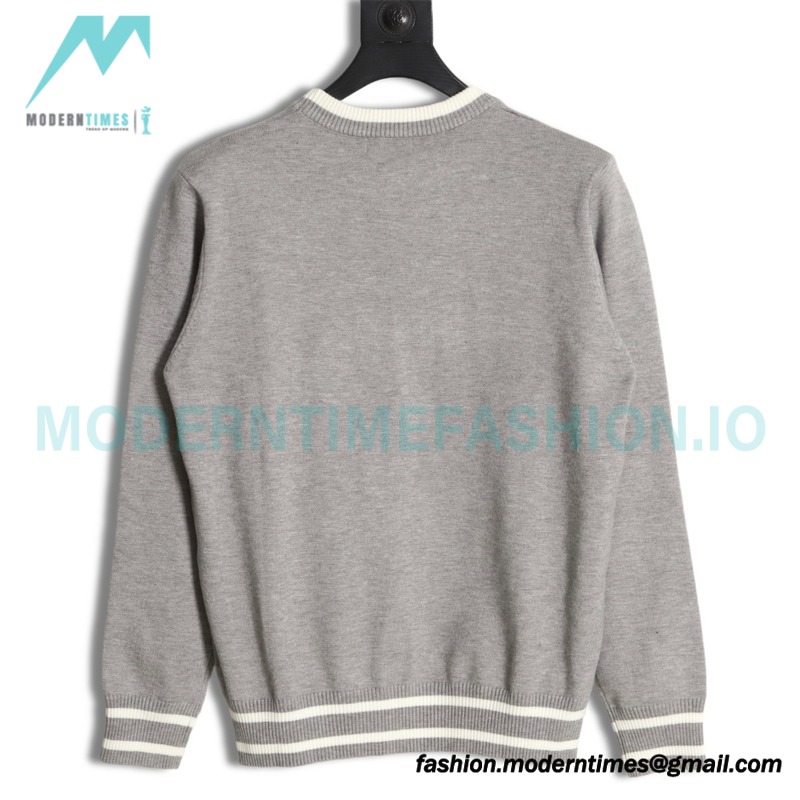 Dior - 23ss Sunflower Flock logo Crew-neck Sweater