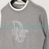 Dior - 23ss Sunflower Flock logo Crew-neck Sweater