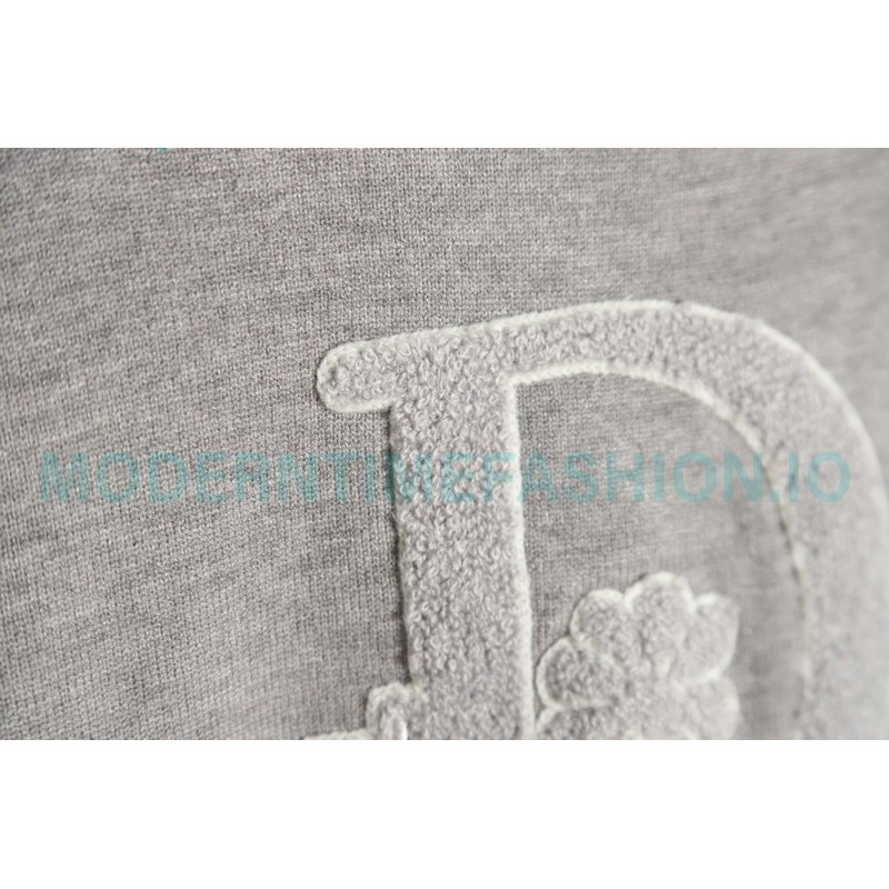 Dior - 23ss Sunflower Flock logo Crew-neck Sweater