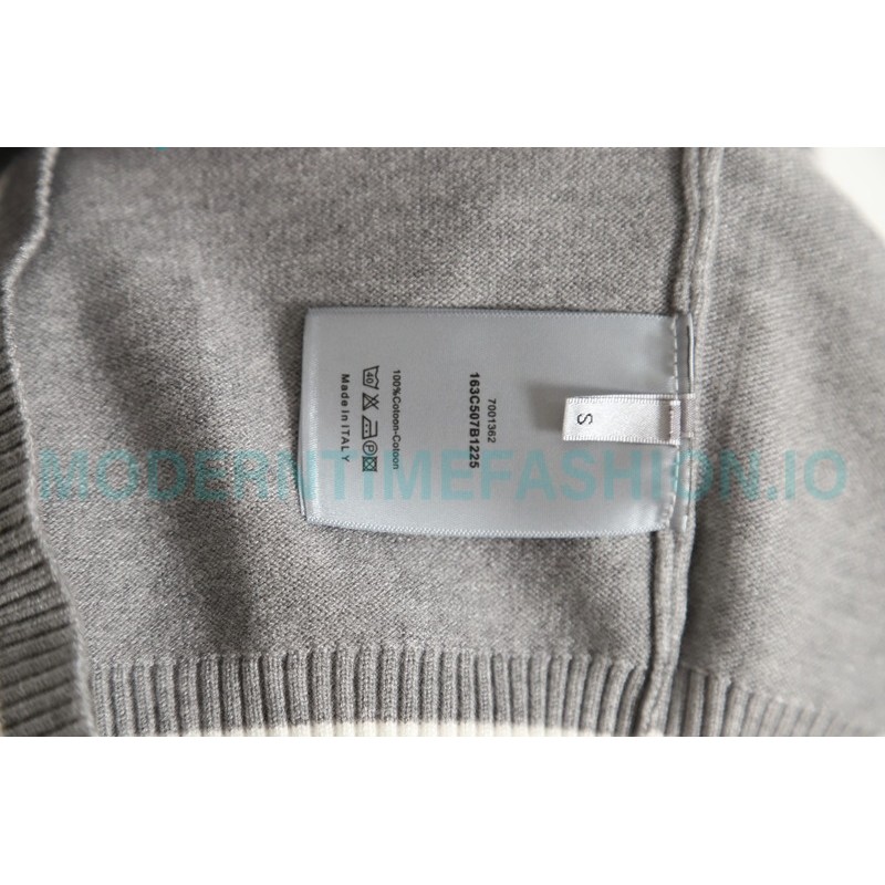 Dior - 23ss Sunflower Flock logo Crew-neck Sweater