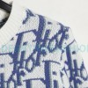Dior - 23ss Full Print Presbytery Knit Sweater