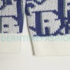 Dior - 23ss Full Print Presbytery Knit Sweater