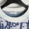 Dior - 23ss Full Print Presbytery Knit Sweater