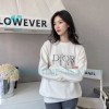Dior - 23FW Embroidered Pin Fringe Knitted Sweater