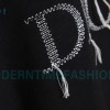 Dior - 23FW Embroidered Pin Fringe Knitted Sweater