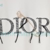 Dior - 23FW Embroidered Pin Fringe Knitted Sweater