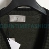 Dior - 23 New Arc Letter Embroidered Sweater Cardigan