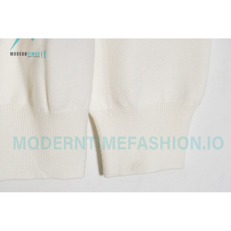 Dior - 23FW Embroidered Pin Fringe Knitted Sweater