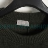 Dior - 23Fw Embroidered Signature Letter Knit Sweater
