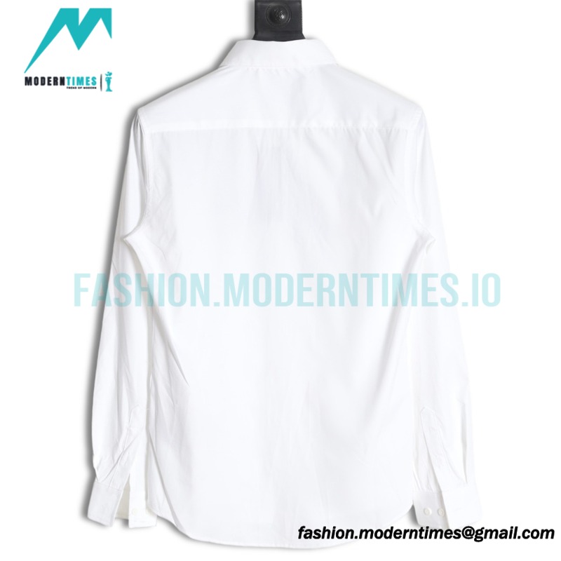 Dior - Gradient Floral Embroidery Shirt With Long Sleeves