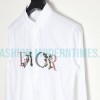 Dior - Gradient Floral Embroidery Shirt With Long Sleeves