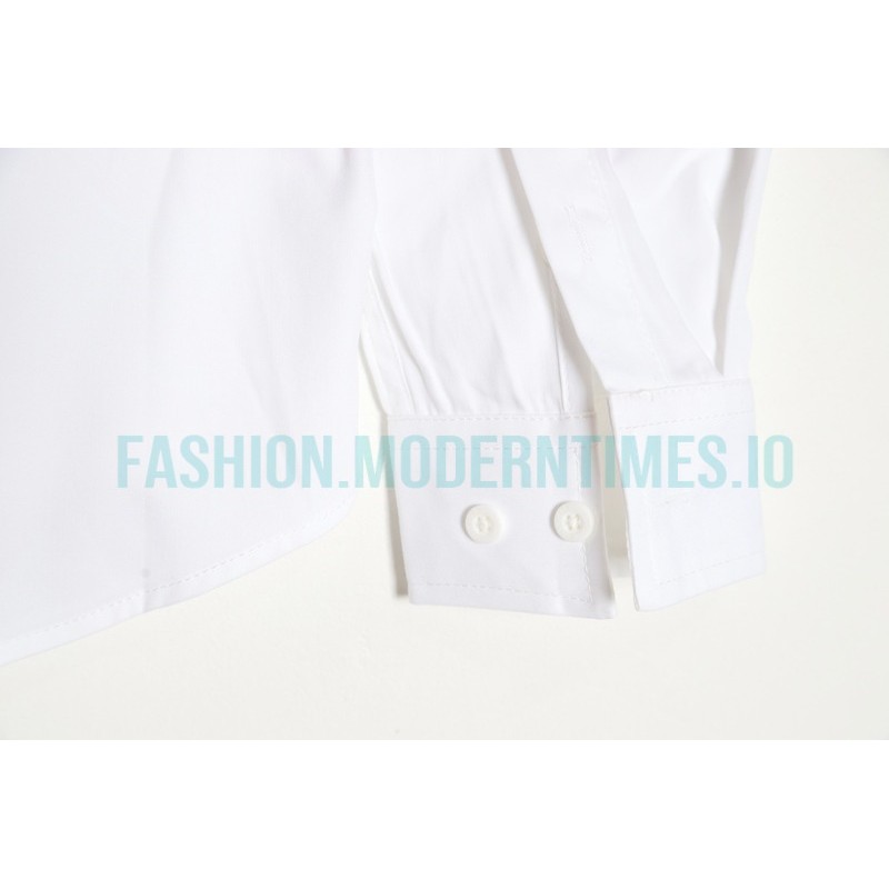 Dior - Gradient Floral Embroidery Shirt With Long Sleeves