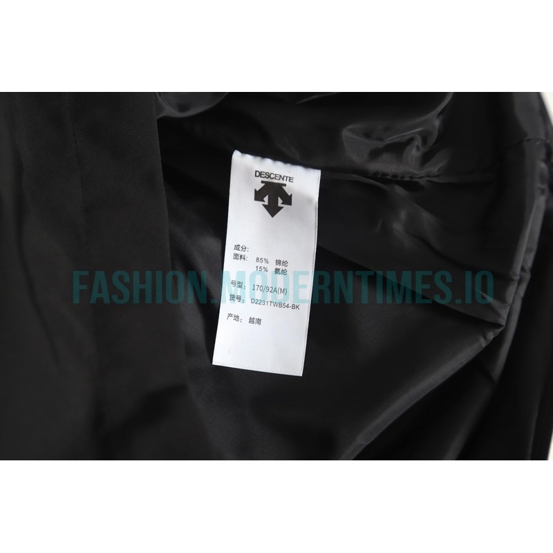 Descente - Embroidered Multi-label Co-brand Hardshell Jacket