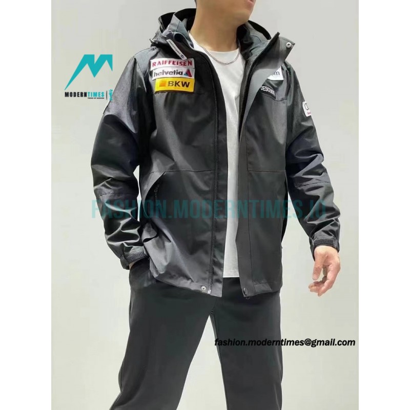 Descente - Embroidered Multi-label Co-brand Hardshell Jacket