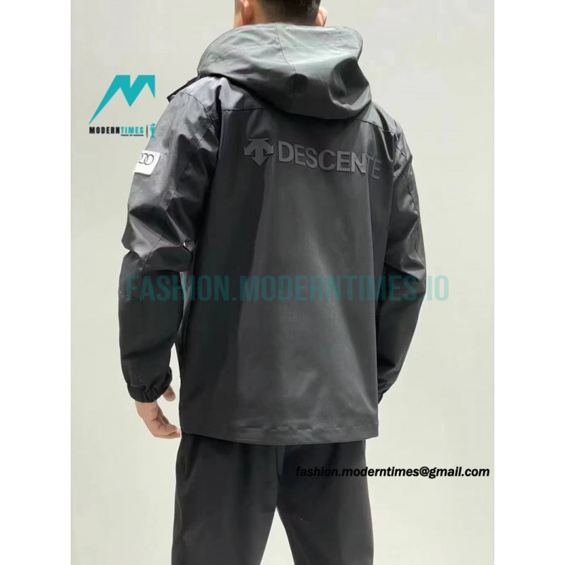 Descente - Embroidered Multi-label Co-brand Hardshell Jacket