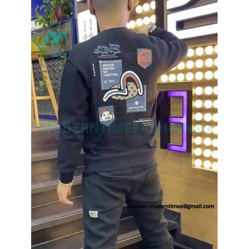Evisu - 23SS Graffiti 2D Hoodie