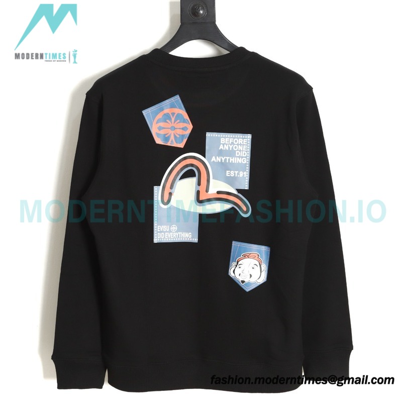 Evisu - 23SS Graffiti 2D Hoodie