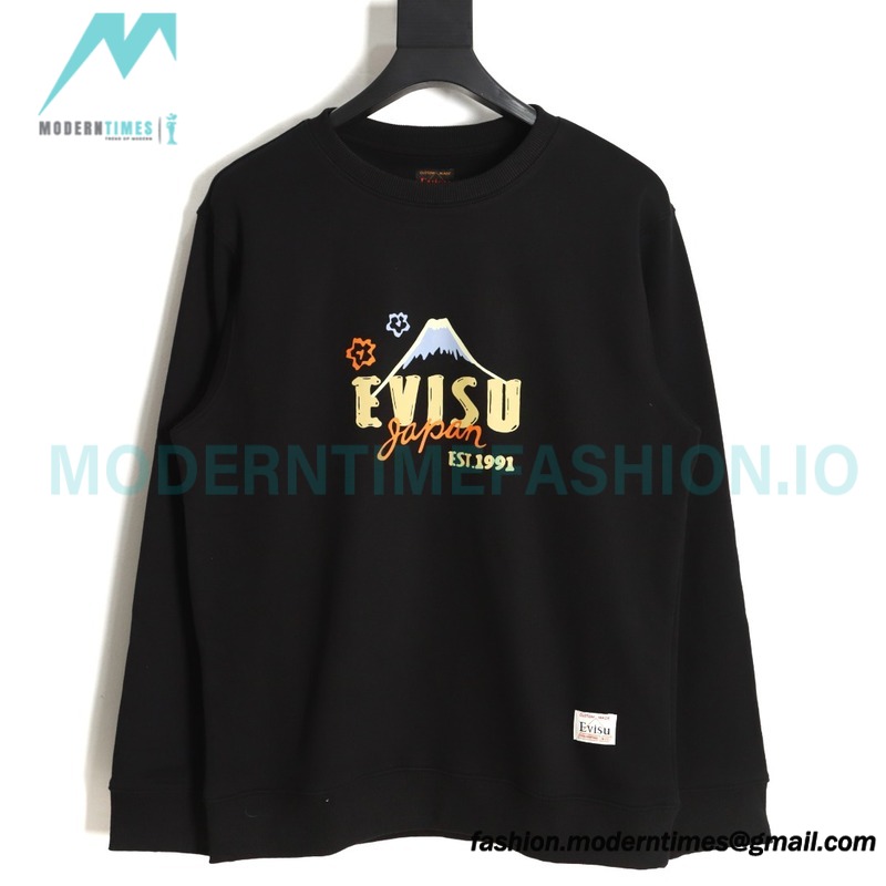 Evisu - 23FW Mt. Fuji Kuma Dharma Hoodie