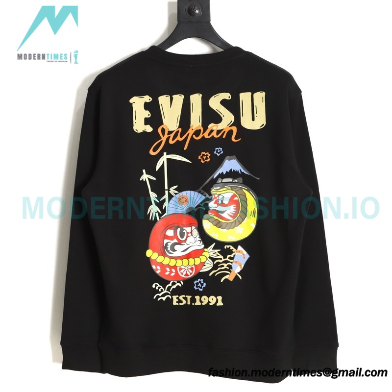 Evisu - 23FW Mt. Fuji Kuma Dharma Hoodie