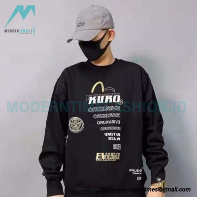 Evisu - 23FW Kuro Skull Crew Neck Hoodie